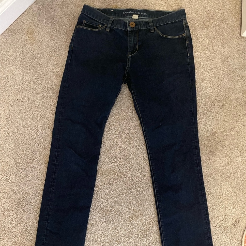 BANANA REPUBLIC womens straight leg jeans